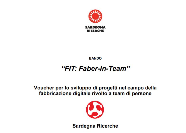 Visualizza il contenuto: Sardegna Ricerche | Bando pubblico "FIT: Faber In Team"