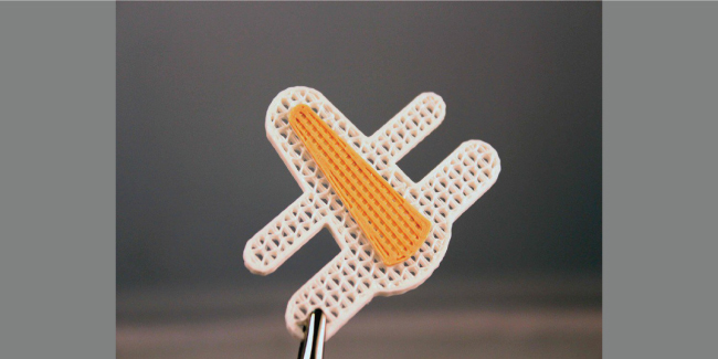 Tutore stampato in 3D Zdravprint.