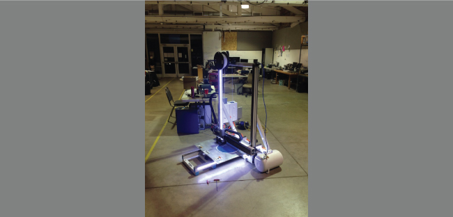 Stampante 3D Titan Robotics “The Atlas”. (Foto: www.3ders.org)