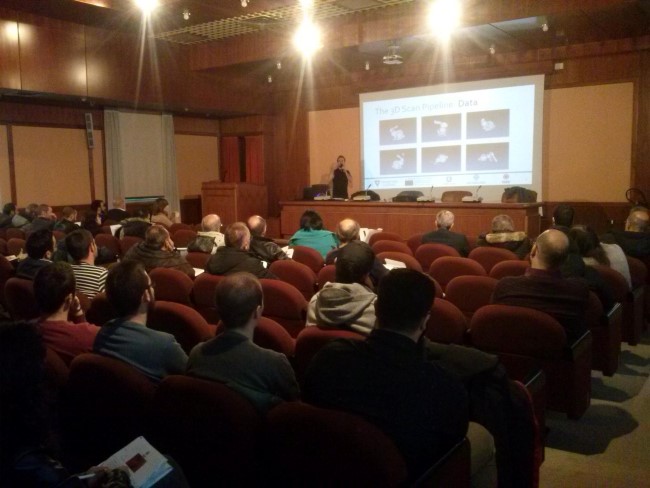 Presentazione  piattaforma per la ricostruzione 3D Ruju. (Foto: Make in Nuoro)
