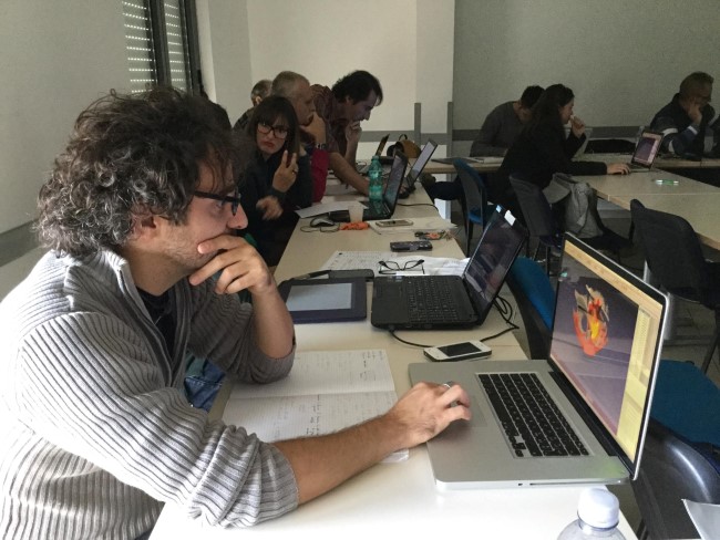 Corso d’introduzione alle tecnologie di digitalizzazione 3D e al loro uso. (Foto: Make in Nuoro)