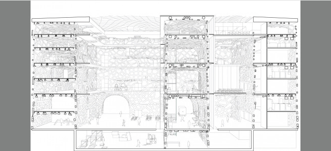 Smart masonry. (Disegno: ZaArchitects)